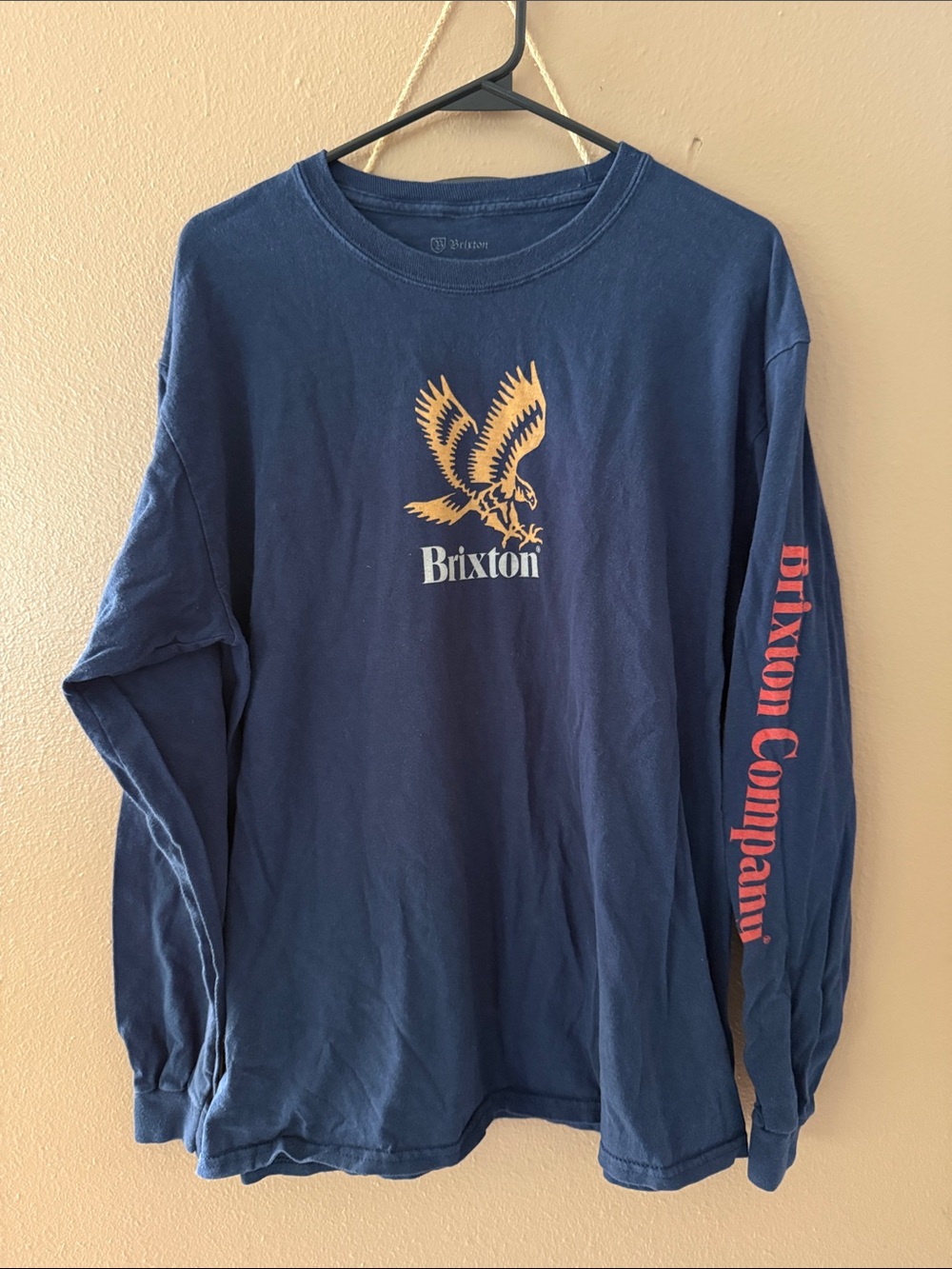 Brixton Men’s Long Sleeve Eagle Tee